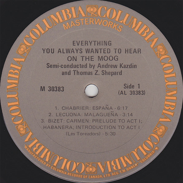 The Mighty Moog – Everything You Always Wanted To Hear On The Moog (But Were Afraid To Ask For) Electronic, Classical Style: Modern, Romantic (Vinyl)