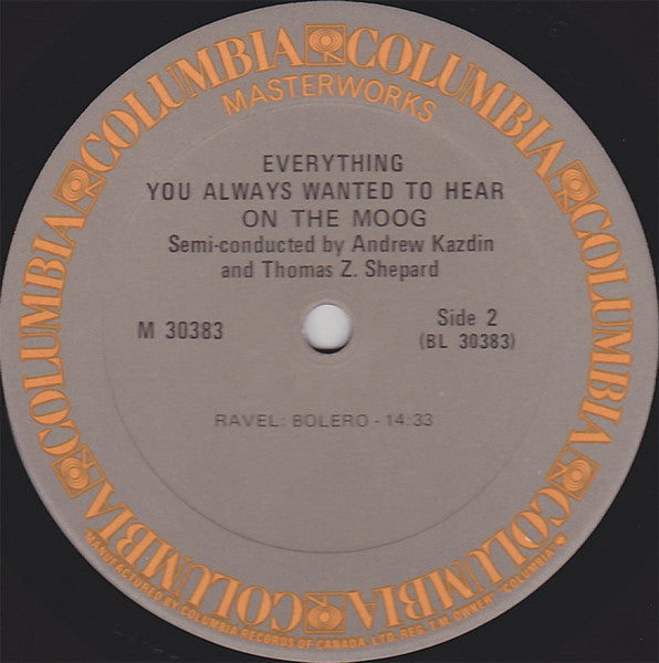 The Mighty Moog – Everything You Always Wanted To Hear On The Moog (But Were Afraid To Ask For) Electronic, Classical Style: Modern, Romantic (Vinyl)