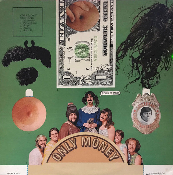The Mothers Of Invention We're Only In It For The Money -1968-Electronic, Rock Style:	Modern Classical, Avantgarde, Experimental, Parody, Psychedelic Rock, Musique Concrète (Rare Vinyl)