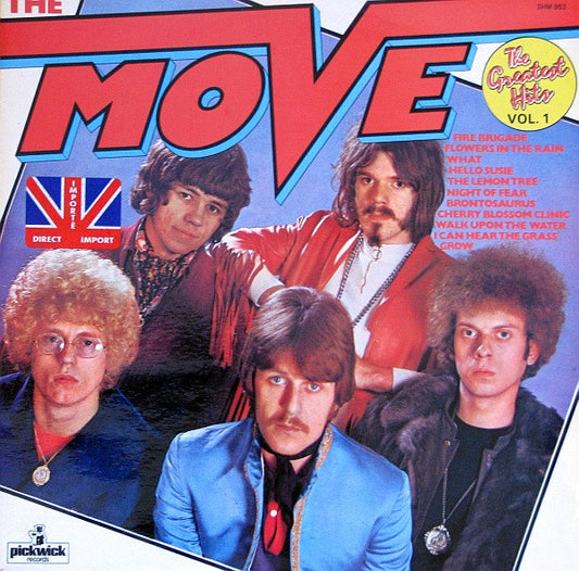 The Move The Greatest Hits Vol. 1 - 1978-Rock Style: Pop Rock (vinyl) UK Import