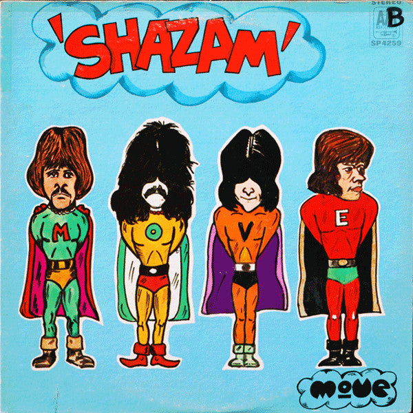 The Move – Shazam - 1970 - Psychedelic Rock- ( Rare Vinyl )