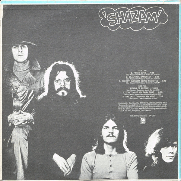 The Move – Shazam - 1970 - Psychedelic Rock- ( Rare Vinyl )