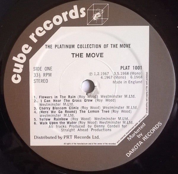 The Move – The Platinum Collection Of The Move - 2 lps-Rock (Vinyl)
