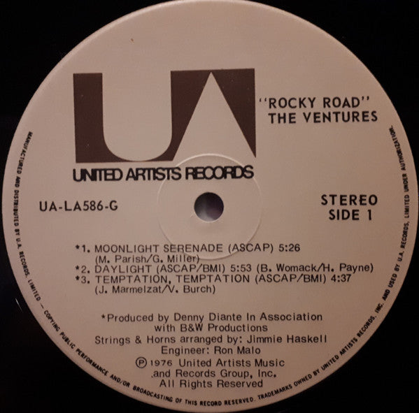 The New Ventures– Rocky Road 1976-Funk / Soul Style: Funk, Disco (vinyl)