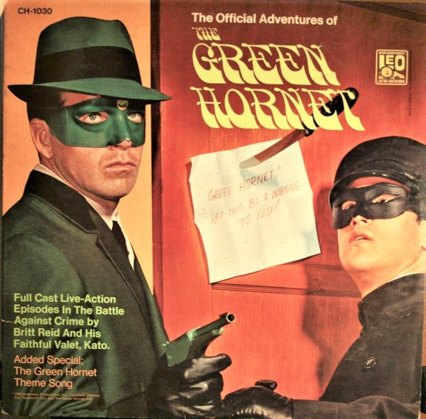 The Official Adventures Of The Green Hornet 1966 - Non-Music, Pop
