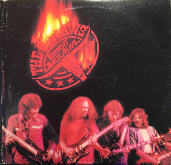 Outlaws ‎– Bring It Back Alive- 2 lps-1978-Country Rock, Southern Rock (vinyl)