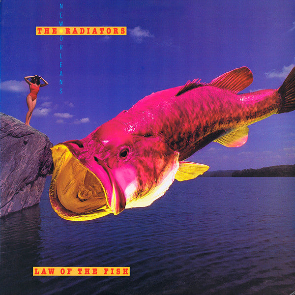 The Radiators – Law Of The Fish - 1987-Rock, Funk / Soul Southern Rock, Bayou Funk (Vinyl) Mint Copy