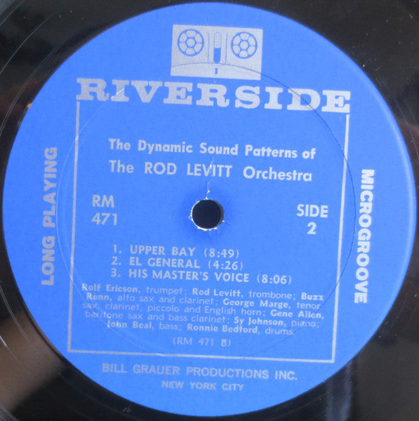 The Rod Levitt Orchestra – The Dynamic Sound Patterns Of The Rod Levitt Orchestr 196544 Jazz (Vinyl)a