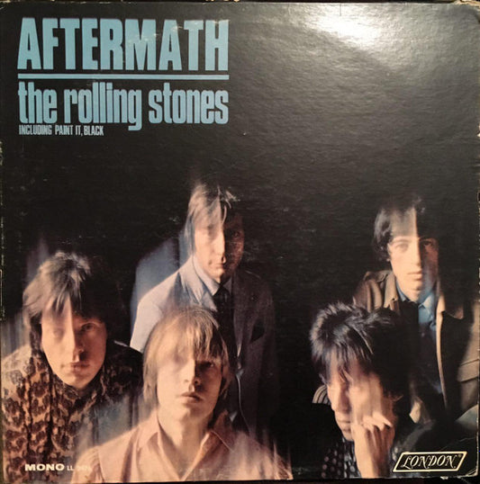 Rolling Stones ‎– Aftermath - 1966- Rock & Roll, Blues Rock, Vocal ( Vinyl )  Marroon label Mono