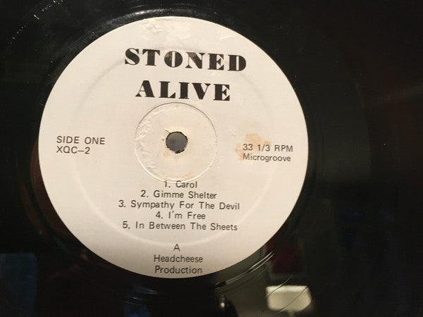 The Rolling Stones – Stoned Alive - Not On Label (The Rolling Stones)  RARE