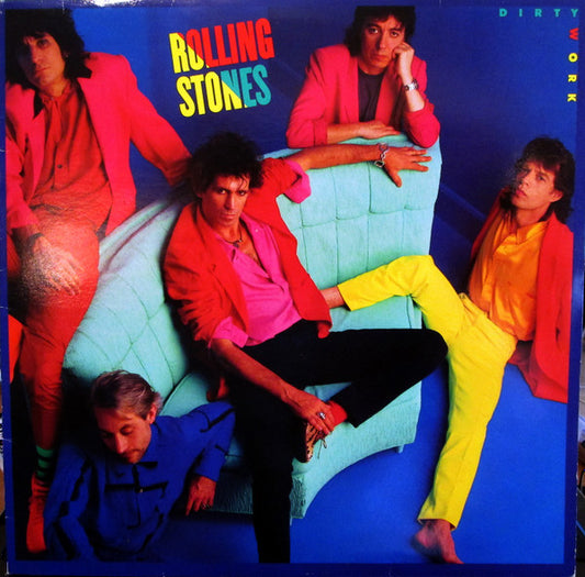 Rolling Stones - Dirty Work 1986 Rock ( vinyl ) Mint Copy