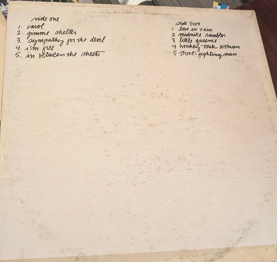 The Rolling Stones – Stoned Alive - Not On Label (The Rolling Stones)  RARE