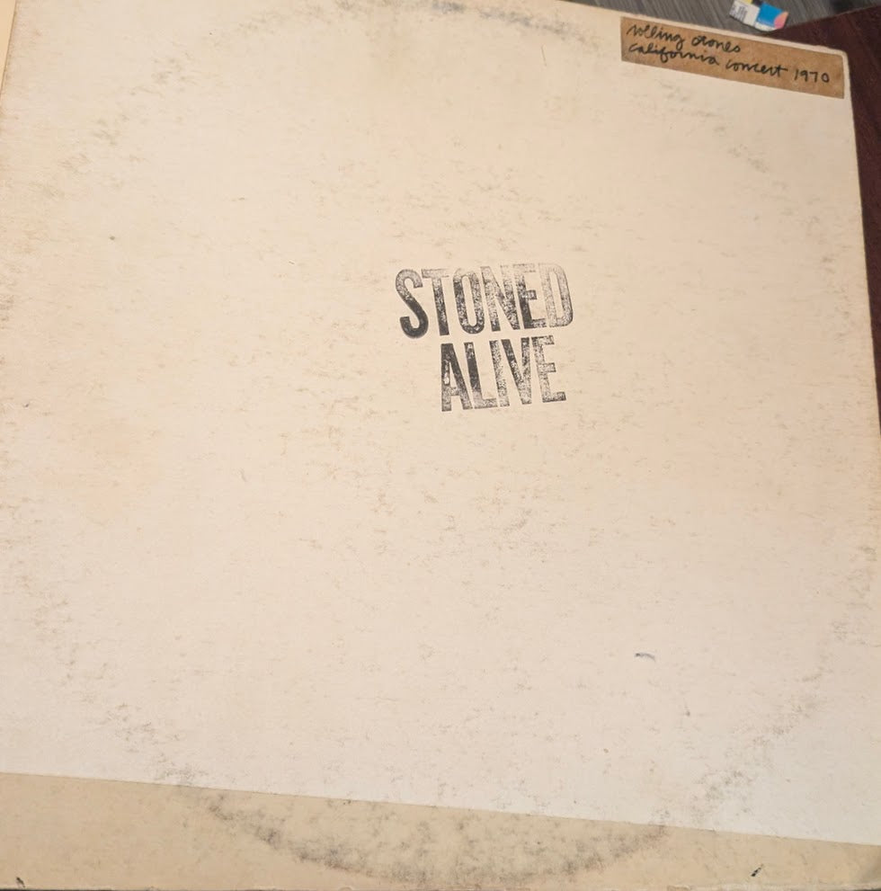 The Rolling Stones – Stoned Alive - Not On Label (The Rolling Stones)  RARE