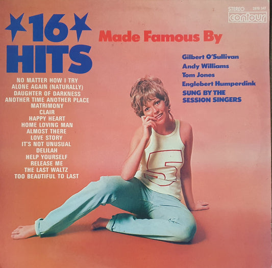 The Session Singers – 16 Hits Made Famous By O’Sullivan, Williams, Jones, Humperdinck – Vinyl