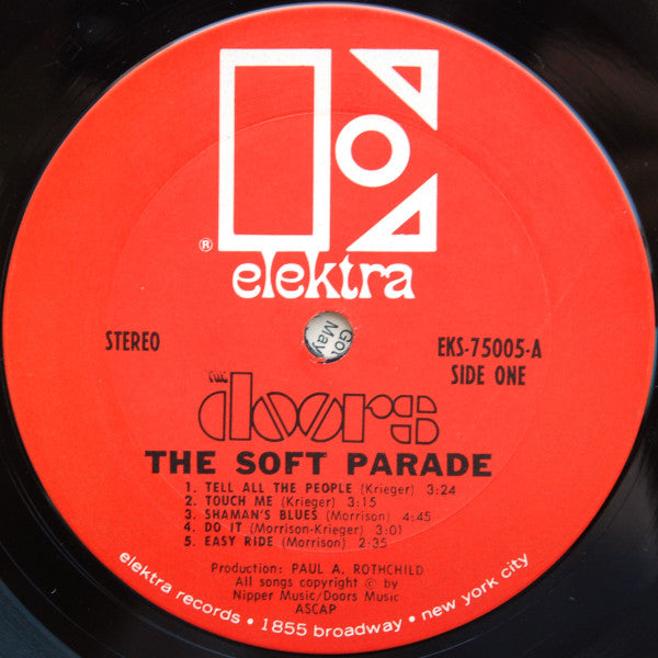 Doors   The Soft Parade -1967 - Psychedelic Rock (vinyl) excellent copy!
