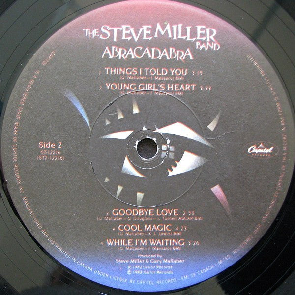 Steve Miller Band, Abracadabra -1982 Rock (vinyl)