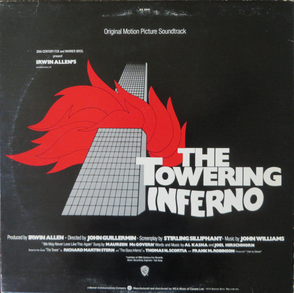 The Towering Inferno (Original Motion Picture Soundtrack - John Williams -1974-Soundtrack, Contemporary, Ballad (Vinyl)