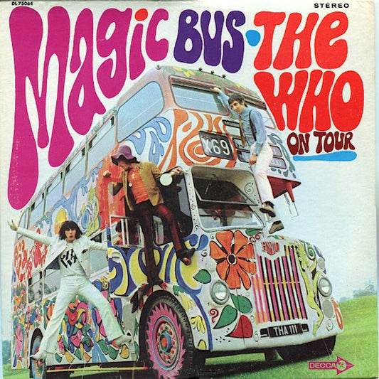 The Who – Magic Bus - 1968 Rock Style: Mod  ( vinyl ) marks on vinyl