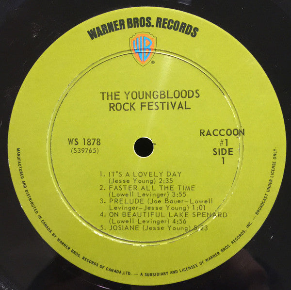 The Youngbloods – Rock Festival 1970-Rock Style: Blues Rock (Vinyl)