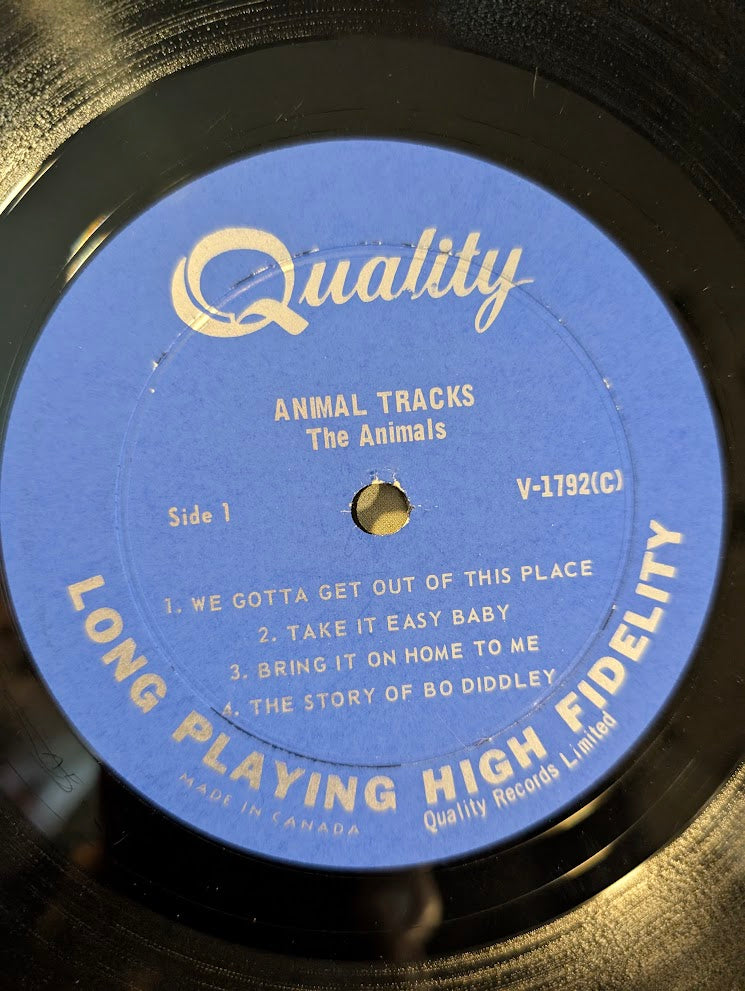 The Animals – Animal Tracks 1965 Rock Style: Blues Rock, Rock & Roll, Garage Rock (Rare Vinyl Amazing Shape !