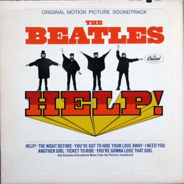 Beatles ‎– Help! (Original Motion Picture Soundtrack) 1965-  Beat, Soundtrack (Vinyl)