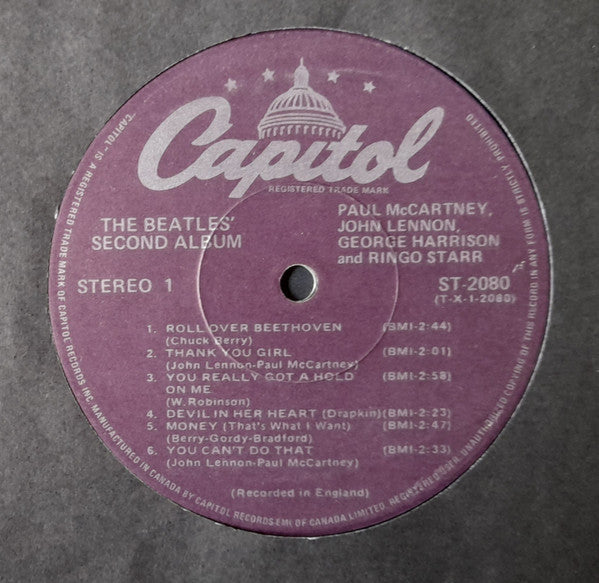 Beatles  Long tall Sally Lp - The 6000 Series T6063 Purple  (vinyl) reissue