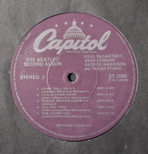 Beatles  Long tall Sally Lp - The 6000 Series T6063 Purple  (vinyl) reissue