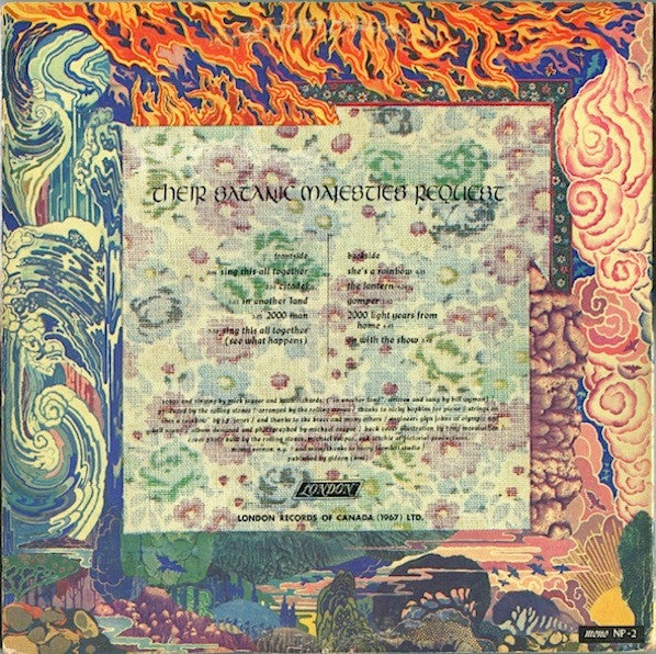 The Rolling Stones – Their Satanic Majesties Request -1967-Psychedelic Rock Mono, Lenticular / gatefold sleeve