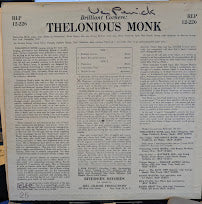 Thelonious Monk – Brilliant Corners US Released: 1958 Genre: Jazz Style: Hard Bop (Rare Vinyl)