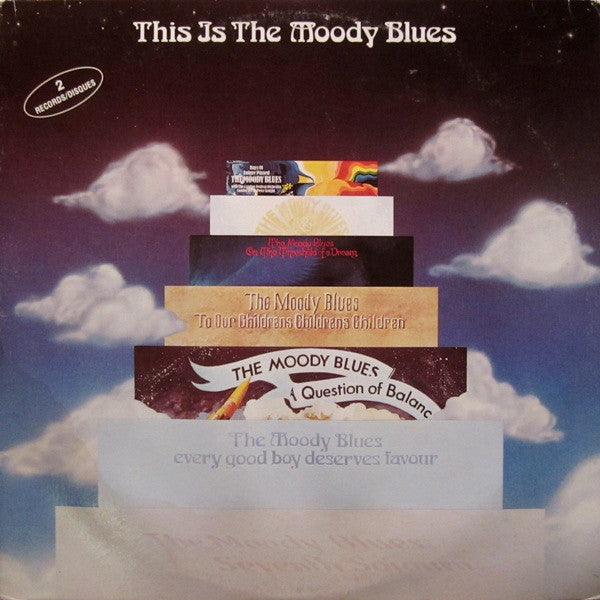 Moody Blues ‎,The – This Is The Moody Blues - 2 lps - 1975  Psychedelic Rock, (Vinyl)