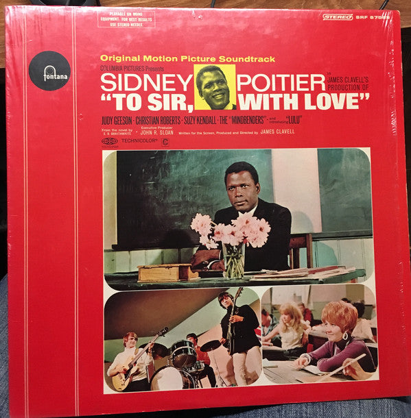To Sir, With Love Original Motion Picture Soundtrack -1967- Soundtrack, Pop Rock, Psychedelic Rock (Rare Vinyl)