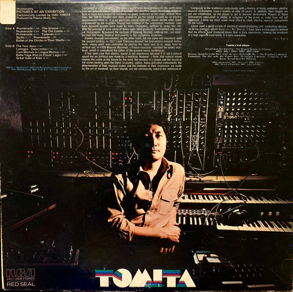 TOMITA – Pictures at an Exhibition .1975, Electronic, Classical, Avant-Garde (vinyl)