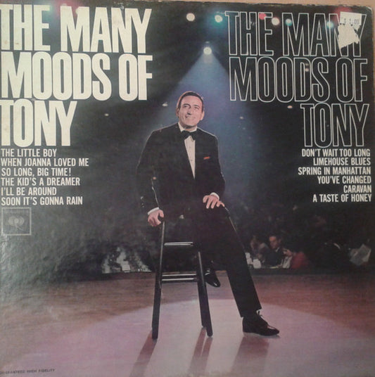 Tony Bennett The Many Moods Of Tony - 1964-Jazz, Pop Style:	Vocal, Easy Listening (Vinyl) NM