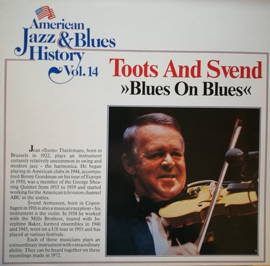 Toots Thielemans & Svend Asmussen ‎– Toots And Svend Jam -jazz (German Import)