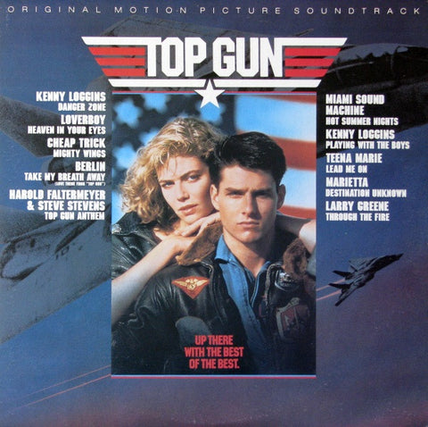 Top Gun Original Motion Picture Soundtrack -1986  Soundtrack, Hard Rock (vinyl)