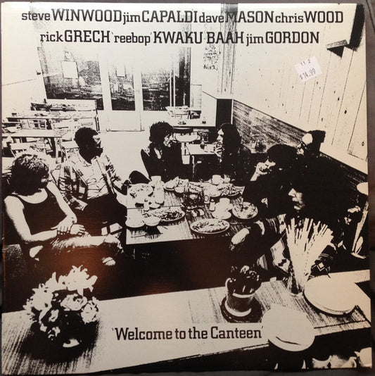 Traffic ‎– Welcome To The Canteen -1974 Blues Rock (vinyl)