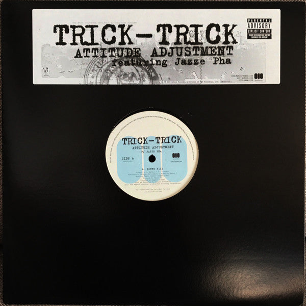 Trick-Trick Featuring Jazze Pha – Attitude Adjustment (clearance vinyl)  BARGAIN bIN