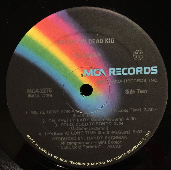 Trooper ‎– Knock 'Em Dead Kid -1977 Classic Rock (vinyl)