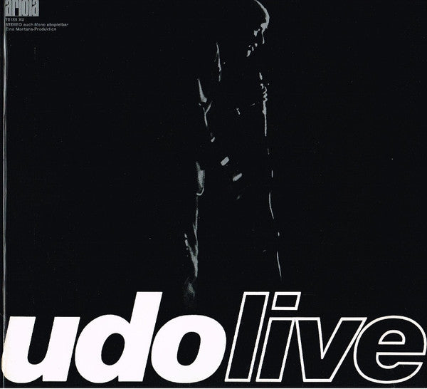 Udo Udo Live 2 LP Set - 1969-Chanson, Ballad, Schlager (Rare Vinyl)
