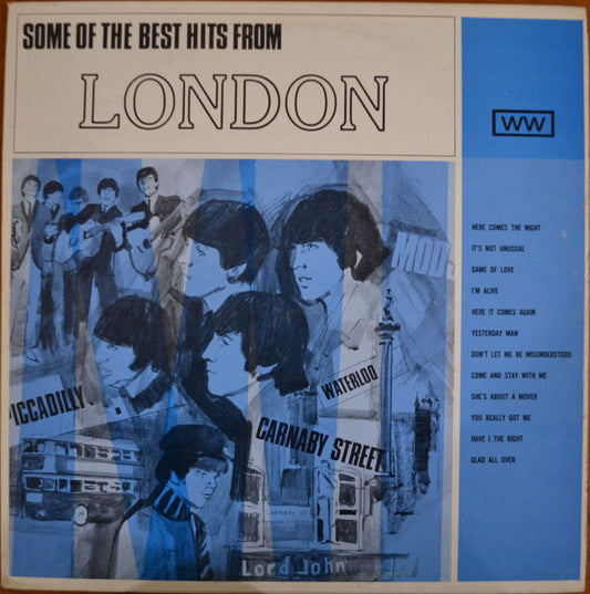 Unknown Artist ‎– Some Of The Best Hits From England - Pop (vinyl)