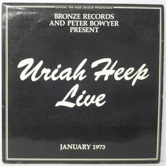 Uriah Heep ‎– Uriah Heep Live -1973 (2 lps) Classic Rock (vinyl) note condition