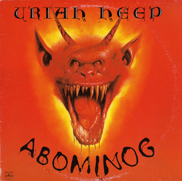 Uriah Heep – Abominog 1982 Genre: Rock Style: Hard Rock, Prog Rock (vinyl)