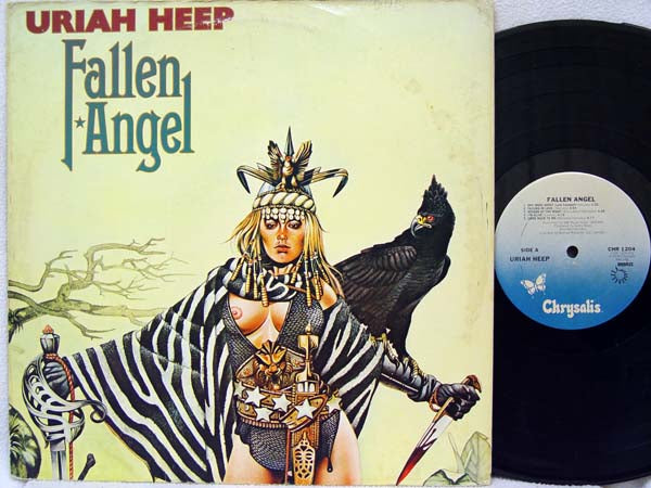 Uriah Heep ‎– Fallen Angel 1978 Hard Rock, prog Rock (Vinyl)