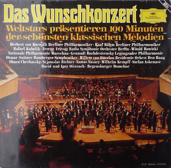 Various – Das Wunschkonzert - 2lps- 1974Classical, Baroque, Classical, Romantic, Modern (vinyl)