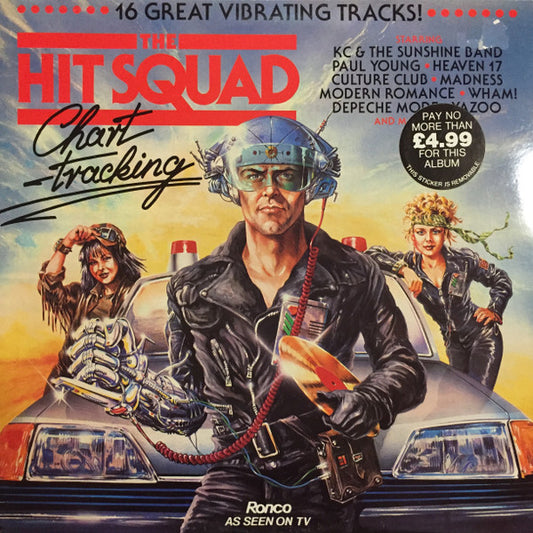 VARIOUS ARTISTS – The Hit Squad: Chart Tracking ,1983, Pop/New Wave Compilation (vinyl)
