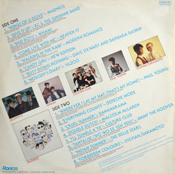 VARIOUS ARTISTS – The Hit Squad: Chart Tracking ,1983, Pop/New Wave Compilation (vinyl)