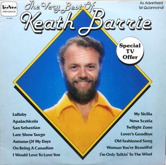 Keath Barrie – The Very Best of Keath Barrie – 1977 – Vocal / Easy Listening / Canadian Singer-Songwriter Mint Vinytl