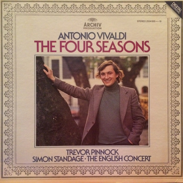 Vivaldi The English Concert, Simon Standage, Trevor Pinnock – The Four Seasons -Classical Style: Baroque 1982 (Vinyl)
