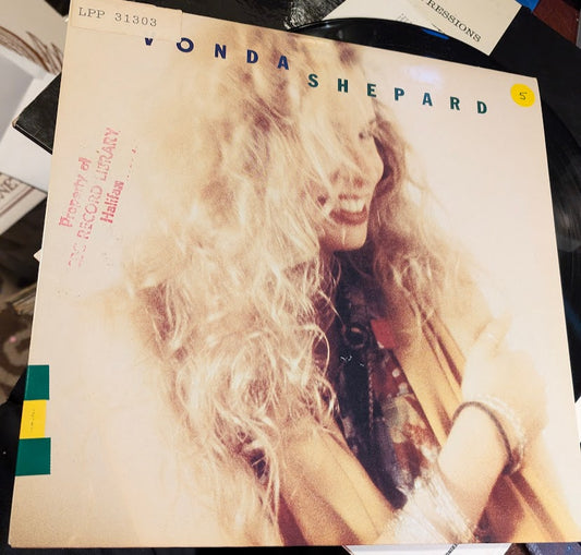 Vonda Shepard – Vonda Shepard  1989- 	Pop Rock (Vinyl )  Library Copy