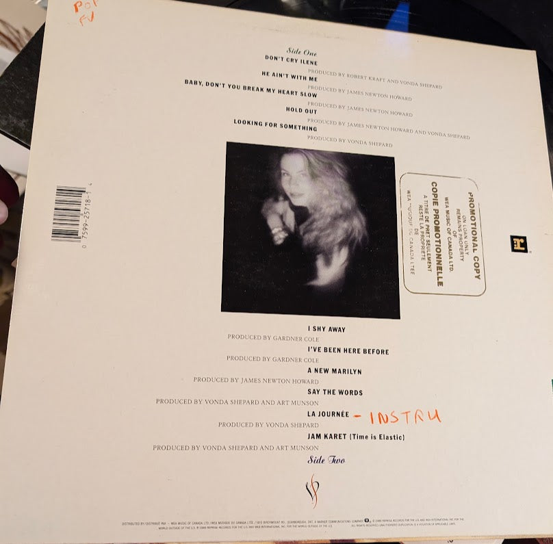 Vonda Shepard – Vonda Shepard  1989- 	Pop Rock (Vinyl )  Library Copy